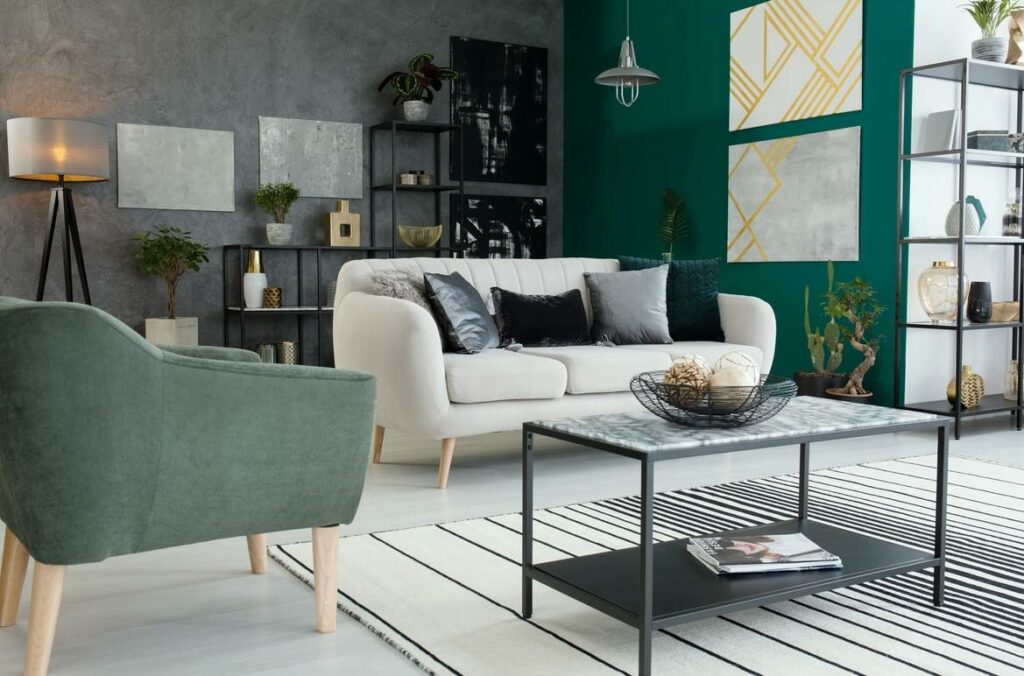 décorer mur de salon